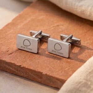 Rivaterra Cufflinks - Silver