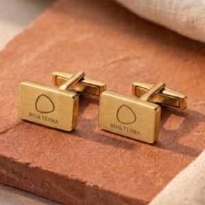 Rivaterra Cufflinks - Golden