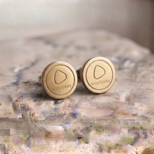 Rivaterra Men Earrings - Golden